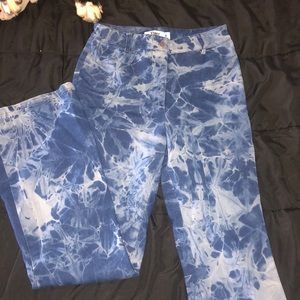 TigerMist size small acid wash pants
